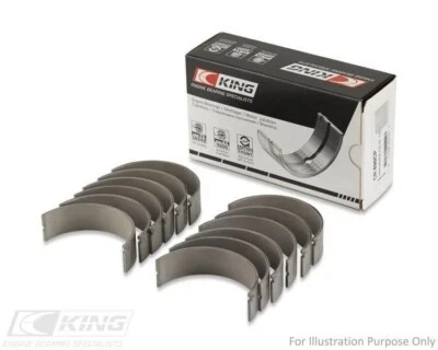 King Racing Tri-Metal Size 0.5mm Connecting Rod Bearings Set Fits Nissan VQ35DE - Image 1 of 4