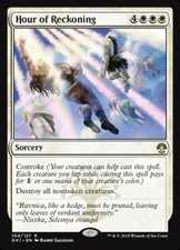 1x Hour of Reckoning NM, English MTG Guilds of Ravnica: Guild Kits