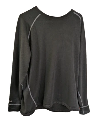 Cabela's, Men's Waffle Knit Pullover, Black, Size 2XL - Image 1 of 3