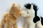Douglas cuddle toys horse set of 2 Pony Pal & Pony Paintbrush Love Irresistible!