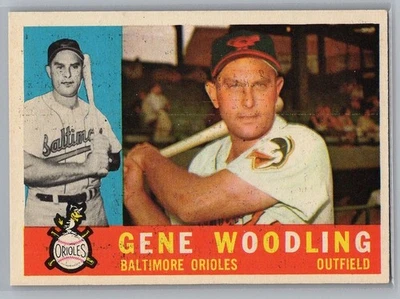 1960 Topps - Gene Woodling #190 VG-EX - Image 1 of 2