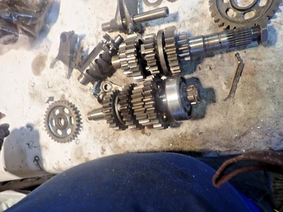 Honda XL600R 1986 transmisión caja de cambios/horquillas de cambio/tambor de cambio Foto 1 de 4