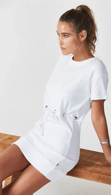 Fabletics Odin terry white dress size Medium - Image 1 of 4