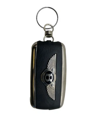 2015 BENTLEY CONTINENTAL KEYLESS ENTRY KEY FOB REMOTE TRANSMITTER *WORN* OEM - Image 1 of 4