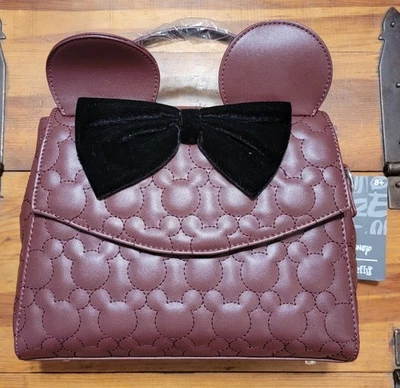 MINI RATÓN ACOLCHADO LOUNGEFLY CUERPO CRUZADO Foto 1 de 2