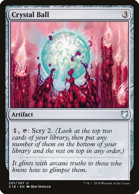 [MTG] Crystal Ball (201) (C18) LP-HP - Image 1 of 1