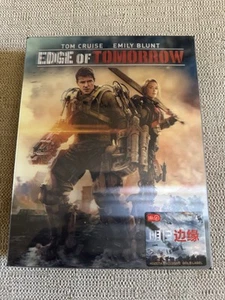 Edge Of Tomorrow 3D+Blu-ray Steelbook China HDZETA Gold Lenticular Slip New - Picture 1 of 3