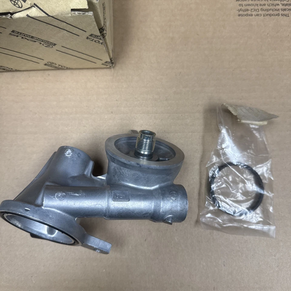 Toyota Supra Lexus JZA80 2JZ-GE/ GTE 3.0L Oil Filter Housing 15670-46070 - Image 1 of 3