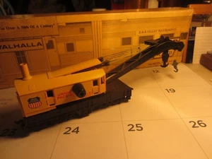 HO trains; #1 A mint BACHMANN fully functional UNION PACIFIC heavy duty crane - Picture 1 of 6