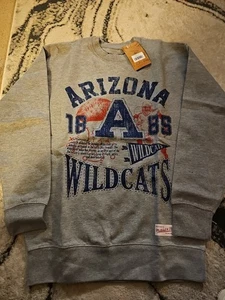 Sudadera de fútbol americano Mitchell & Ness Arizona Wildcats NCAA para hombre talla mediana - Imagen 1 de 5