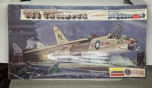 Lindberg F8U Crusader 1/48 Model Kit Sealed - Picture 1 of 6