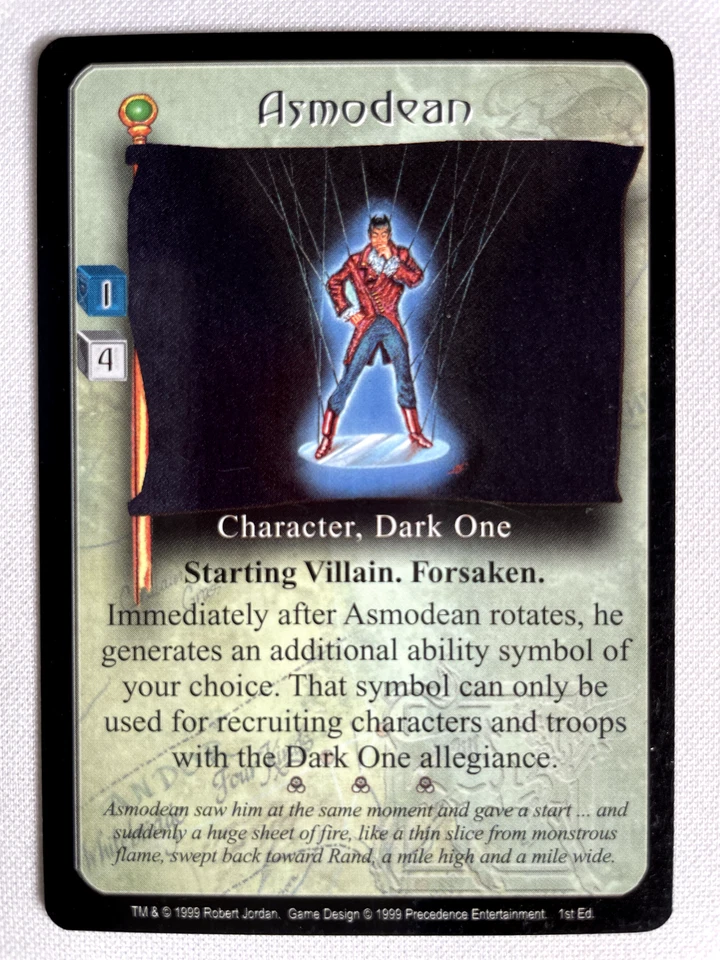 Asmodean - Wheel of Time CCG - Premier - Image 1 of 1