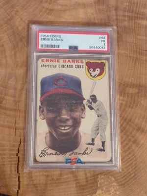 1954 Topps - Ernie Banks #94 PSA 1 Foto 1 de 2