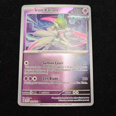 Iron Valiant 079/162 SV05: Temporal Forces Reverse Holo - Image 1 of 4