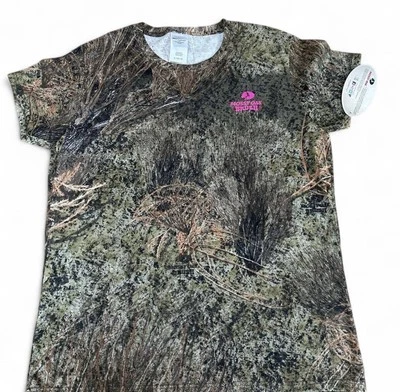 Mossy Oak Brush Camo Vintage Y2K Camo Tshirt Women’s Large Brand New 2000s - Image 1 of 4
