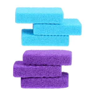 6pcs Foot Pumices Exfoliating Sponge Hard Dead Skin Callus Scrubber - Picture 1 of 12