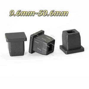 9.6mm-50.6mm Square Silicone Rubber Blanking End Cap Tube Pipe Insert Plug BunG - Picture 1 of 13