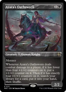 Lámina grabada AYARA'S JUATHWORN 111 March of the Machine Aftermath Magic The Gathering - Imagen 1 de 1