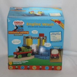 Tren ferroviario de aprendizaje electrónico interactivo lavado a motor Thomas & Friends - Imagen 1 de 7