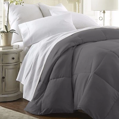 Summer заполнения мягкий вниз альтернативный одеяло Kaycie серый дома отель коллекции - Изображение 1 из 3