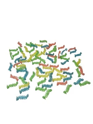 MAGIC TRACKS Flex Race Track Replacement Lot 87 Pieces - Image 1 of 2