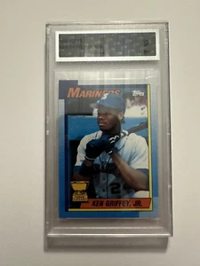 Ken Griffey Jr. #336 CTA/PSA calificado como nuevo 9 (1990 Topps) - Imagen 1 de 7