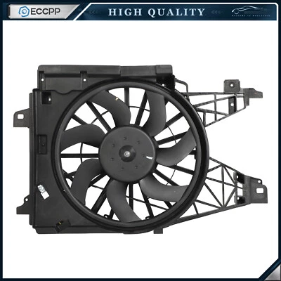 Electric Radiator Fan Assembly For 05-09 Cadillac Xlr 05-13 Chevrolet Corvette - Image 1 of 4