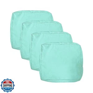 VAKADO Outdoor Patio Furniture Chair Cushion Replacement Covers Set of 4 Wate - Picture 1 of 5