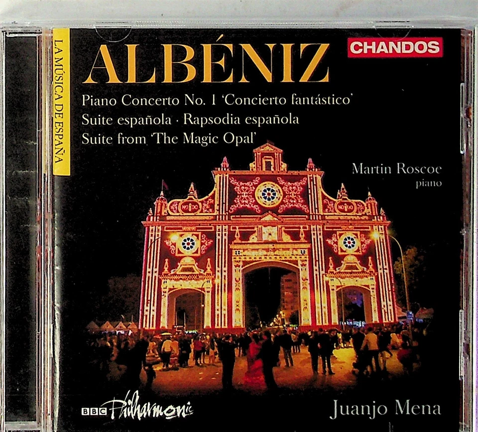 ALBENIZ Piano Concerto No.1/Suite Espanola/MagicOpal/Rapsodia CD NEW Juanjo Mena - Image 1 of 2