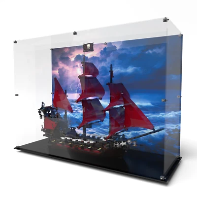 OPUS DISPLAYS Opus Display Case for Lego® Pirates of the Caribbean 4195 Queen Anne's Revenge