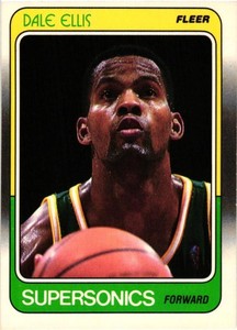 DALE ELLIS 1988-89 Fleer #107  READ FOR $1 PROMO RULE  B17R3S3P16