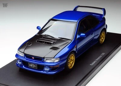 1/18 AUTOart Subaru Impreza 22B STi W/CARBON FIBER BONNET 1998 Ltd1500pcs.-78603 - Image 1 of 4
