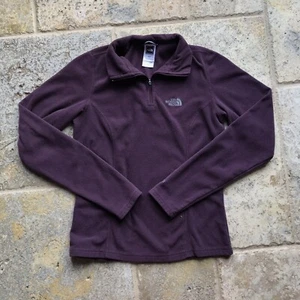 Sudadera Borgoña The North Face Exterior Senderismo Media Cremallera - Imagen 1 de 4