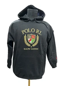 POLO RALPH LAUREN BLACK FLEECE HOODIE EXTRA EXTRA EXTRA LARGE 2XL/ XXL - Picture 1 of 17