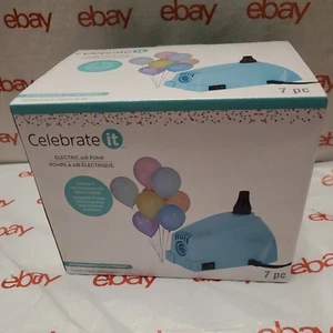 Celebrate It Electric Balloon Inflator Air Pump Balloons Blower - Picture 1 of 5