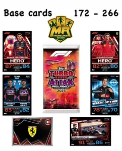 Topps Turbo Attax Formula 1 F1 2023 # Basic Cards to Choose from # 172 - 266 - Picture 1 of 1