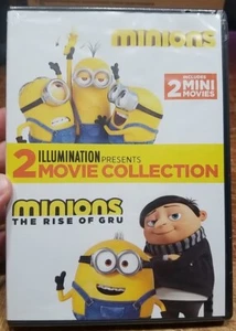 Minions 2 Movie Collection [2022, DVD] NEW Sealed - Minions & The Rise Of Gru - Picture 1 of 9