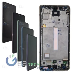 DISPLAY LCD SAMSUNG A52 A525 A526 A52S A528 OLED PARI ORIGINALE FULL SIZE FRAME - Photo 1/17
