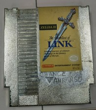 Zelda II: The Adventure of Link Gold (NES, 1988) - Tested, Working, Original