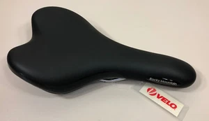 New Rocky Mountain Bike Saddle Gel Bicycle Seat 275x150mm Road Mountain Black - Picture 1 of 2