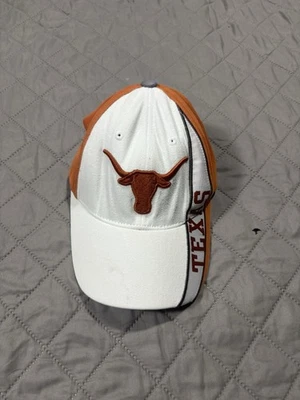 Cautivador Tocado NCAA Texas Longhorns Curvo Bill Ajustable Equipo Sombrero Foto 1 de 4