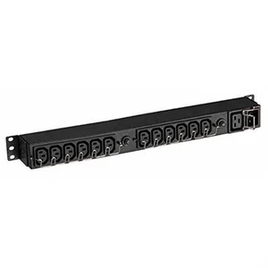 Eaton EFLX12I 13-fach Stromverteilereinheit PDU 1U Schwarz 13 AC-Ausgänge - Bild 1 von 1