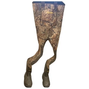 Cabela's Duck Blind Waders Mens Size 11 Mossy Oak Thinsulate Hunting Boots - Picture 1 of 12