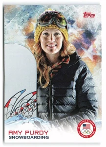 2014 Topps U.S. Olympic & Paralympic Team & Hopefuls #69 Amy Purdy USA - Picture 1 of 2