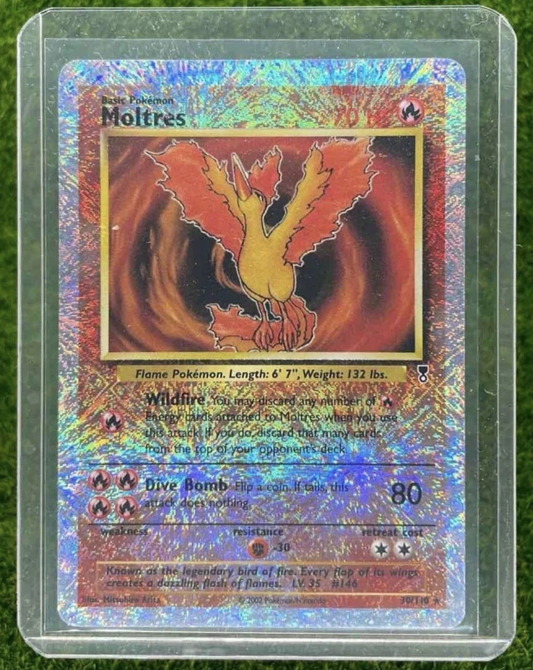 2002 Pokemon Legendary Collection #30/110 Moltres Reverse Holo Rare - Image 1 of 2