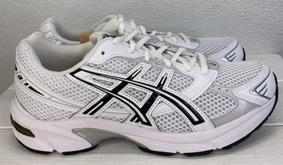 Asics Gel-1130 Unisex Size M7 W8.5 Mesh White Black Athletic Running Sneakers - Image 1 of 4