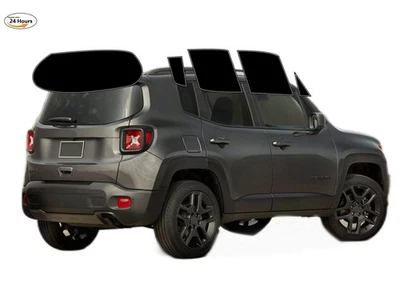 Kit de película de tinte de ventana de 2 capas precortada personalizada computarizada para Jeep Renegade 2015-2025 Foto 1 de 4