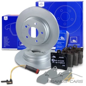 ATE BREMSSCHEIBEN Ø290 +BELÄGE+KONTAKT HINTEN FÜR MERCEDES C-KLASSE W203 CLK SLK - Bild 1 von 12