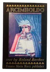 Arcimboldo By Roland Barthes Book 1980 Signed By Publisher #992 w Colophon Print - Foto 1 di 8