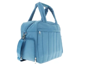 Samantha Brown  To-Go Weekender Tote with Shoe Compartment BLUE nwt - Picture 1 of 13